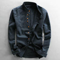 Men's Elegant Shirt | Stand Collar