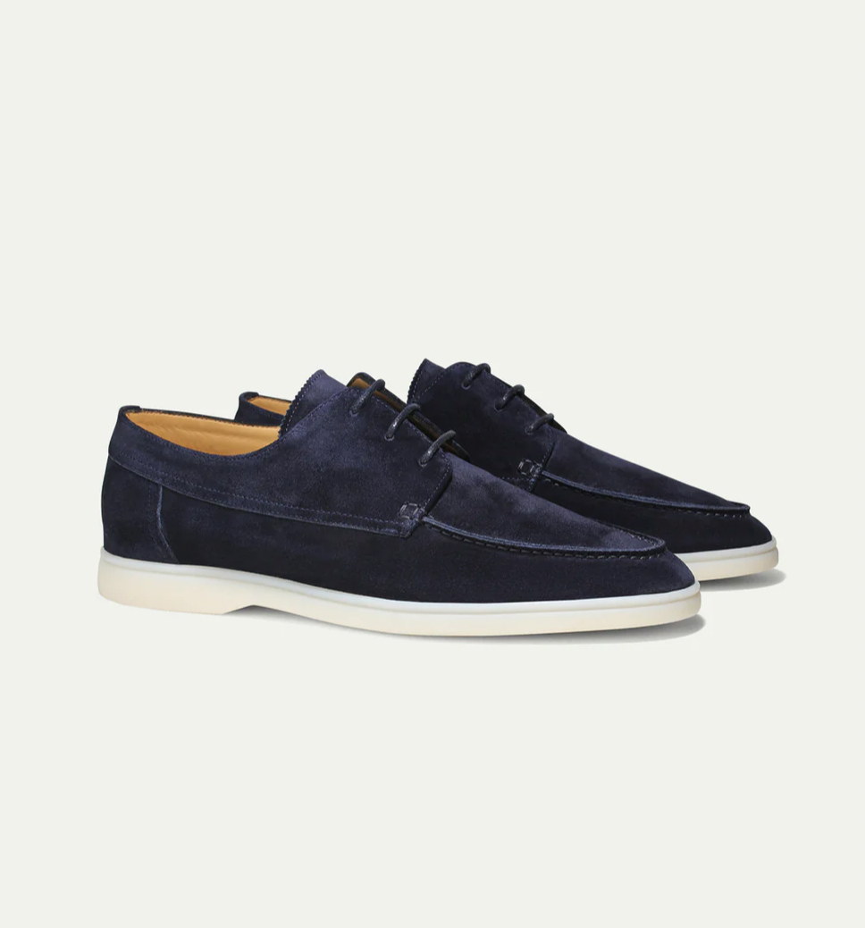 Men's Casual Slip-On Shoes | with Lace Closure