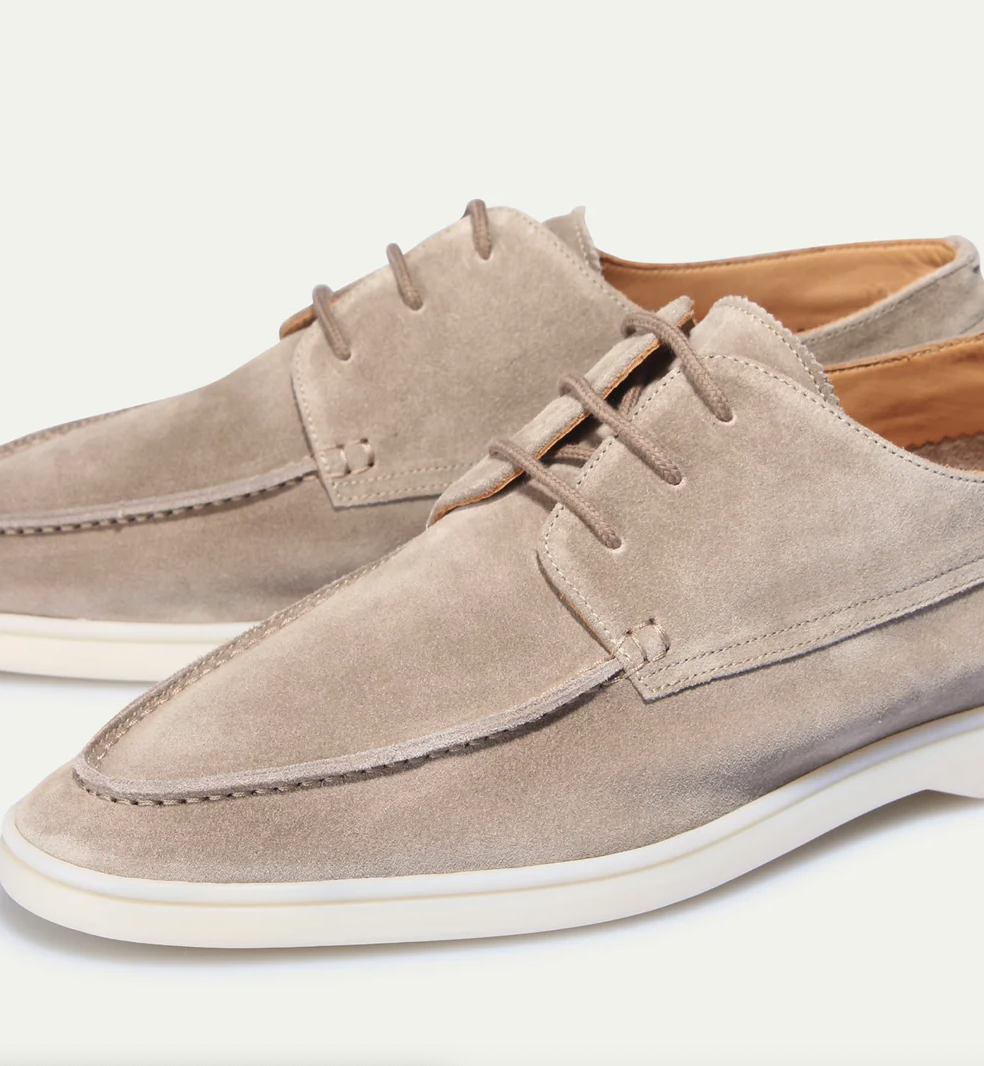Men's Casual Slip-On Shoes | with Lace Closure