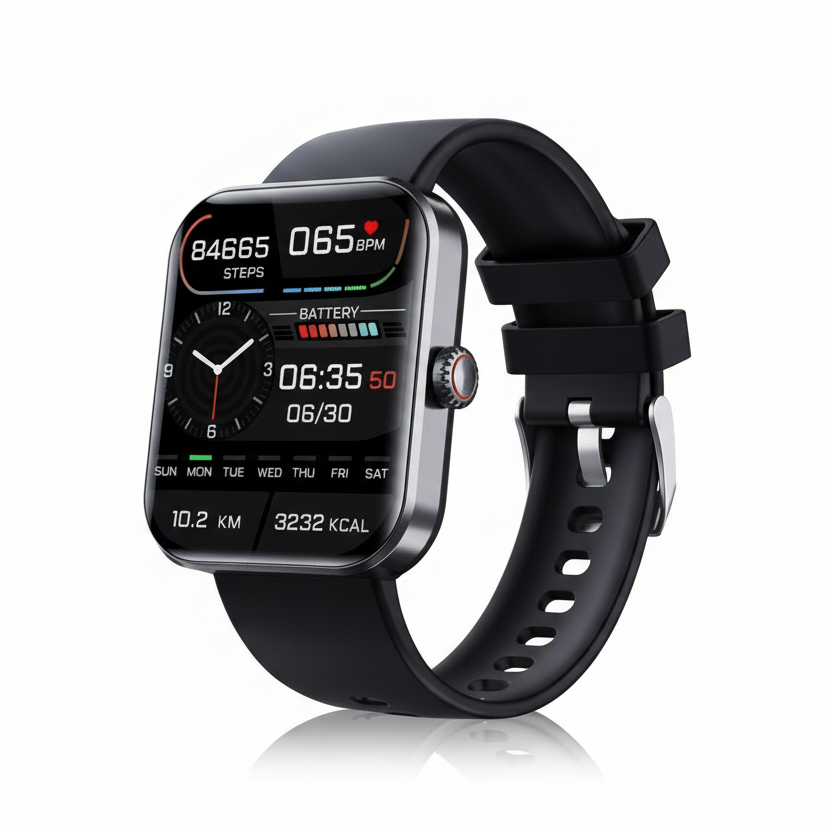 Non-Invasive Blood Sugar Monitoring Watch for Health Tracking