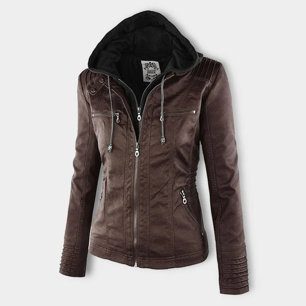 Women's Hooded Winter Jacket | Short