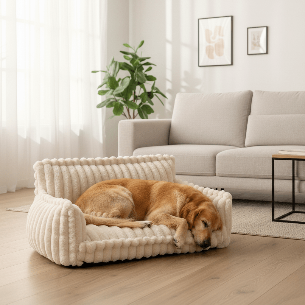 Cozy and Washable Orthopedic Pet Sofa