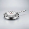Non-Stick Hammered Titanium Frying Pan for Induction Cooktops and Contemporary Kitchens