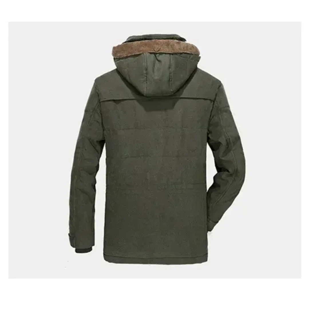 Men's Long Winter Jacket | Warm