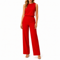 Women’s Casual Wide Leg Jumpsuit | Sleeveless