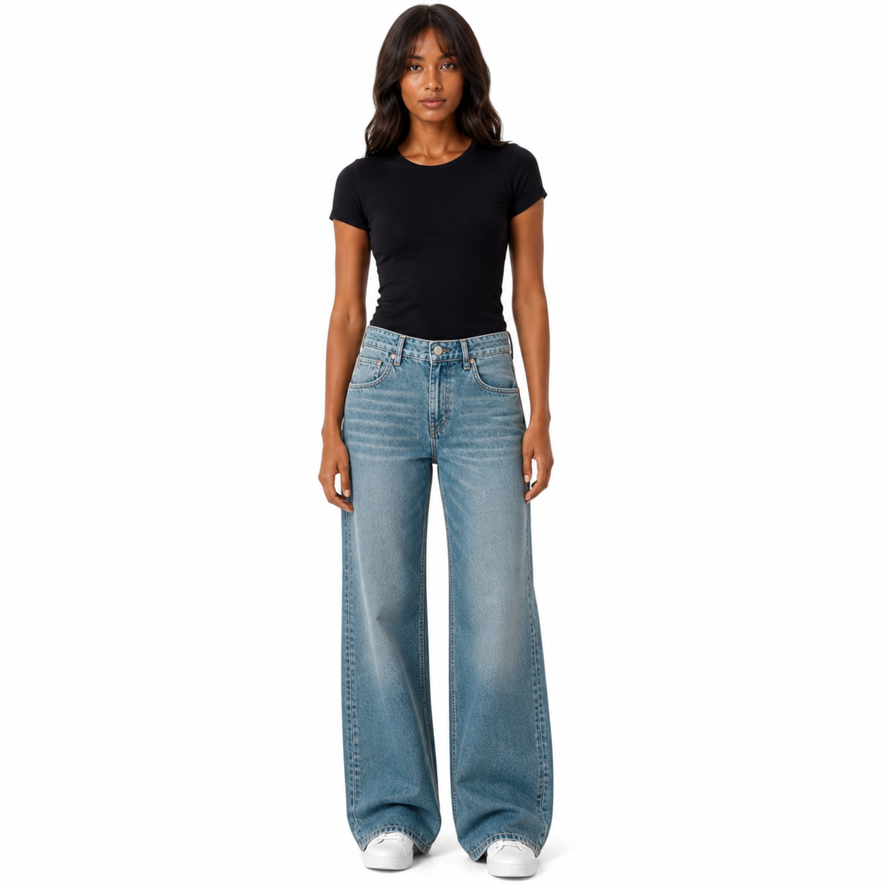 Women's Casual Baggy Jeans | Low Waist
