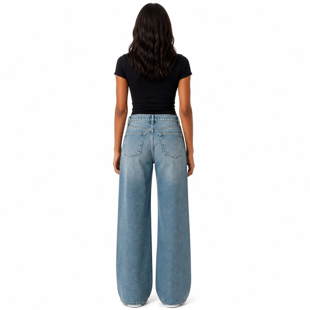 Women's Casual Baggy Jeans | Low Waist