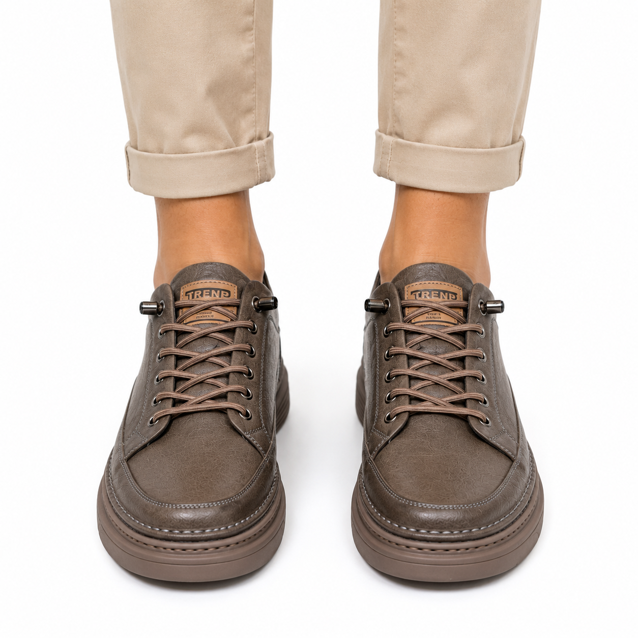 Men's Retro Low-Cut Trainers | Lace-up