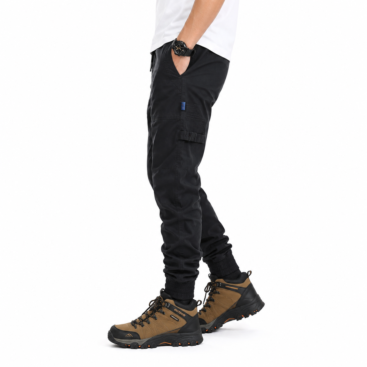 Men's Tactical Cargo Jogger Pants | Multi-Pocket