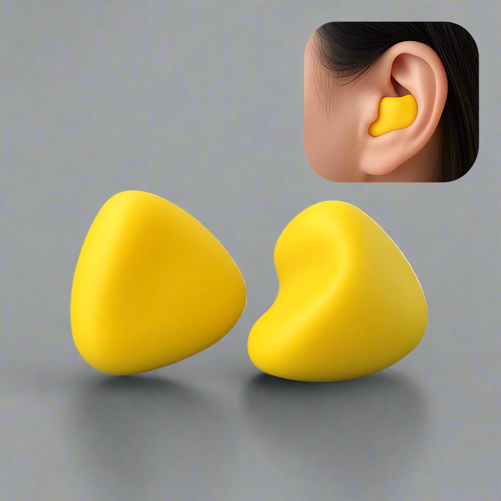 Hypoallergenic Earplugs for Sleep with Noise Reduction