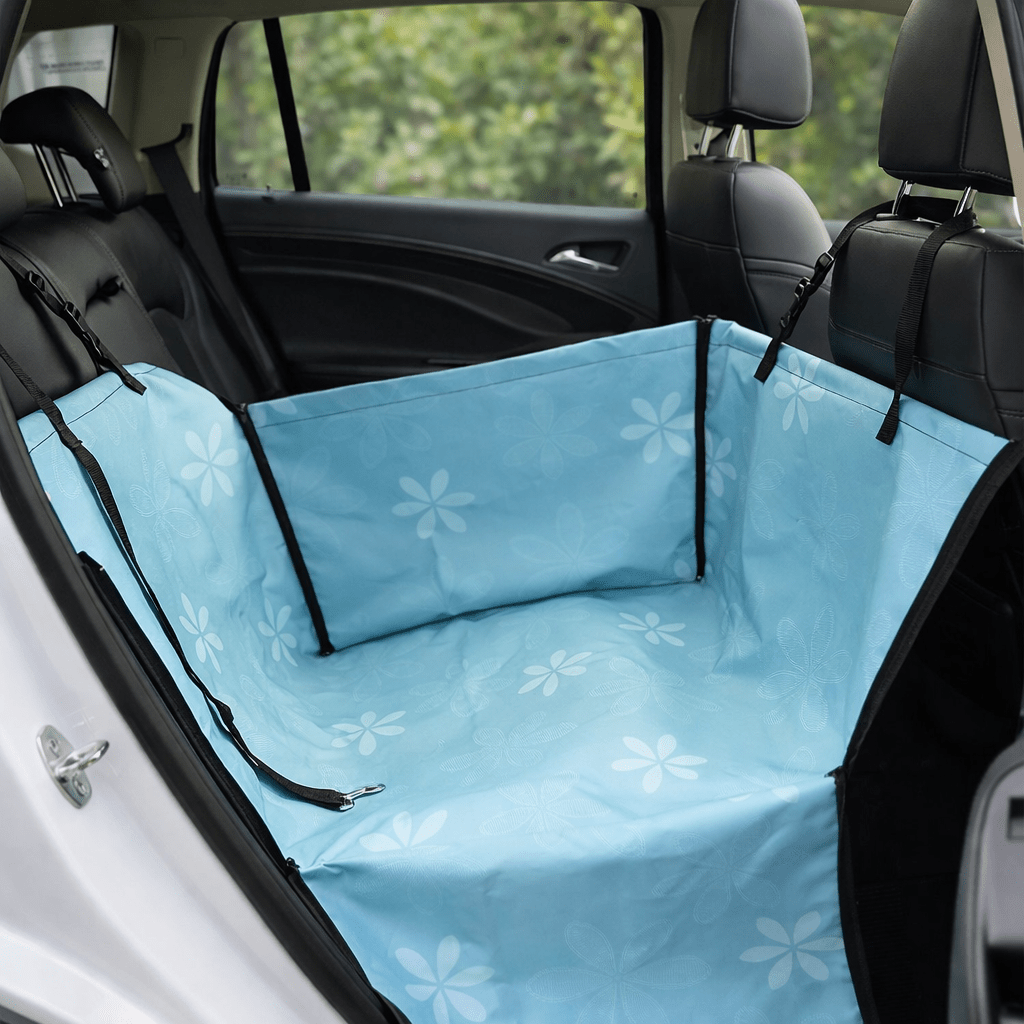 Water-Resistant Dog Car Seat Cover for Rear Seats