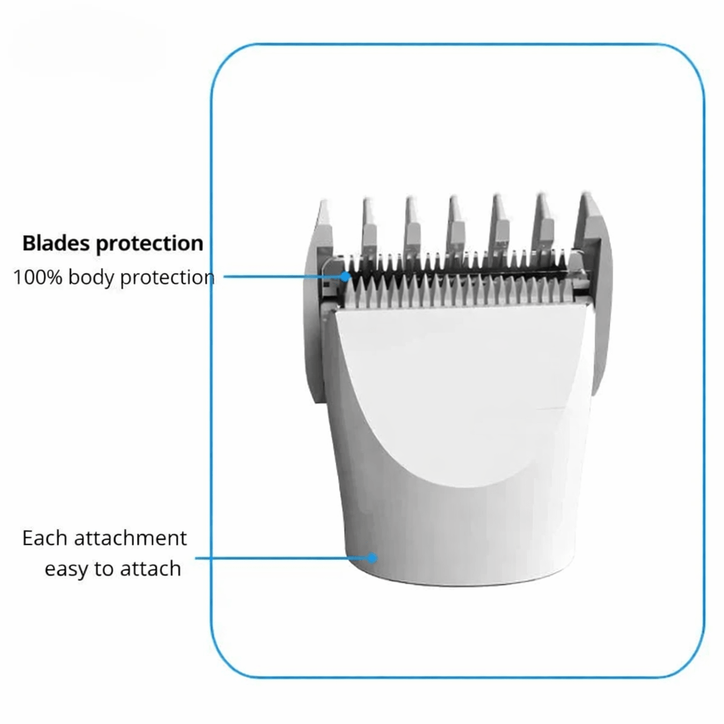 4-in-1 Pet Grooming Tool – Combined Fur and Nail Care Solution