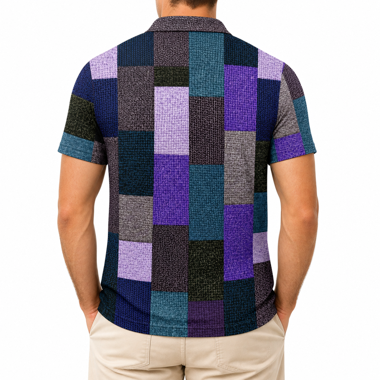 Men’s Casual Retro Polo Shirt | Short Sleeve
