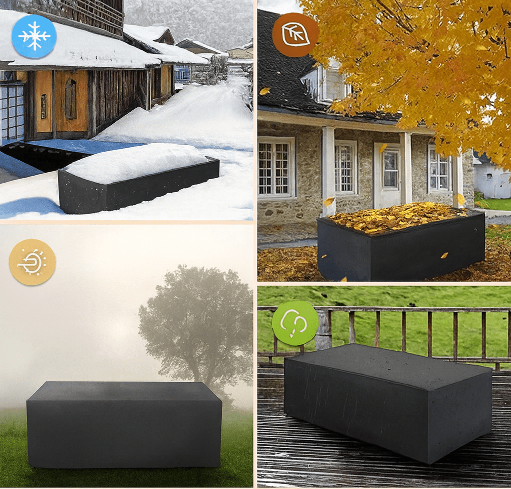 All-Season Weather-Resistant Furniture Cover
