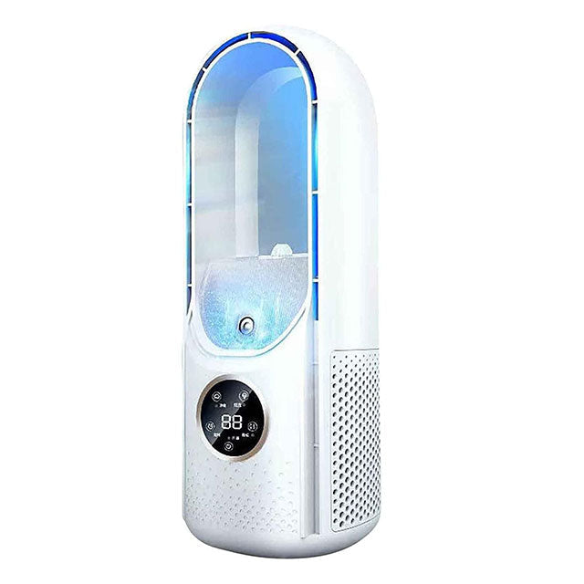 Quiet Bladeless Portable Air Conditioner: Ergonomic Design for Home and Office