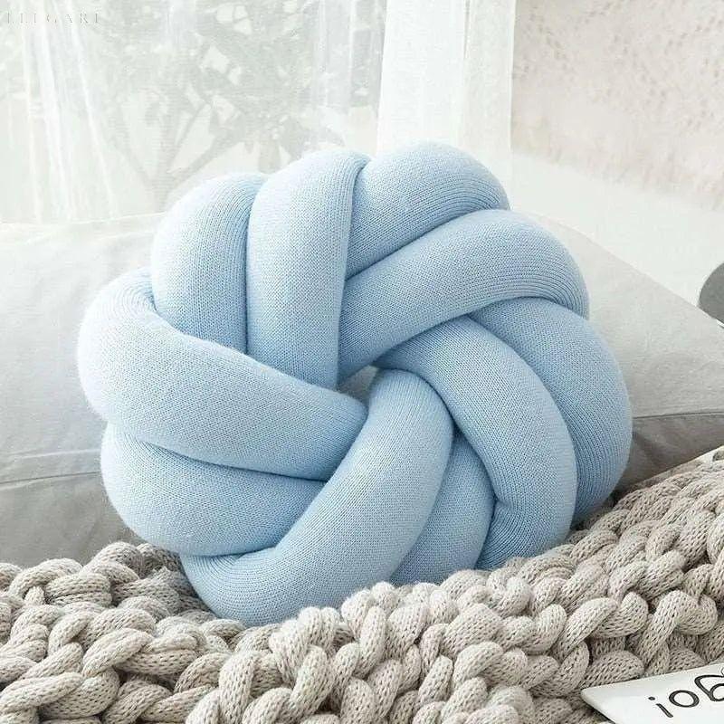 Cozy Cotton Knot Pillow