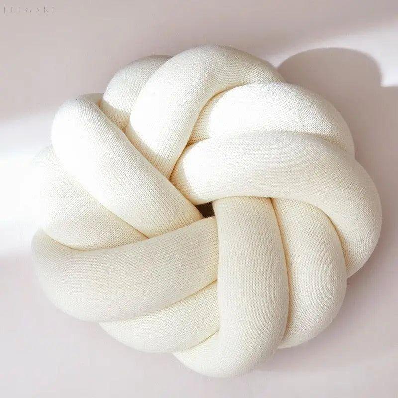 Cozy Cotton Knot Pillow