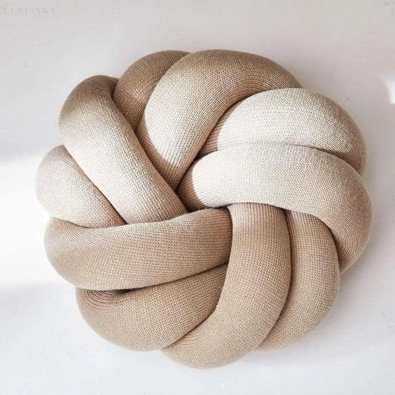 Cozy Cotton Knot Pillow