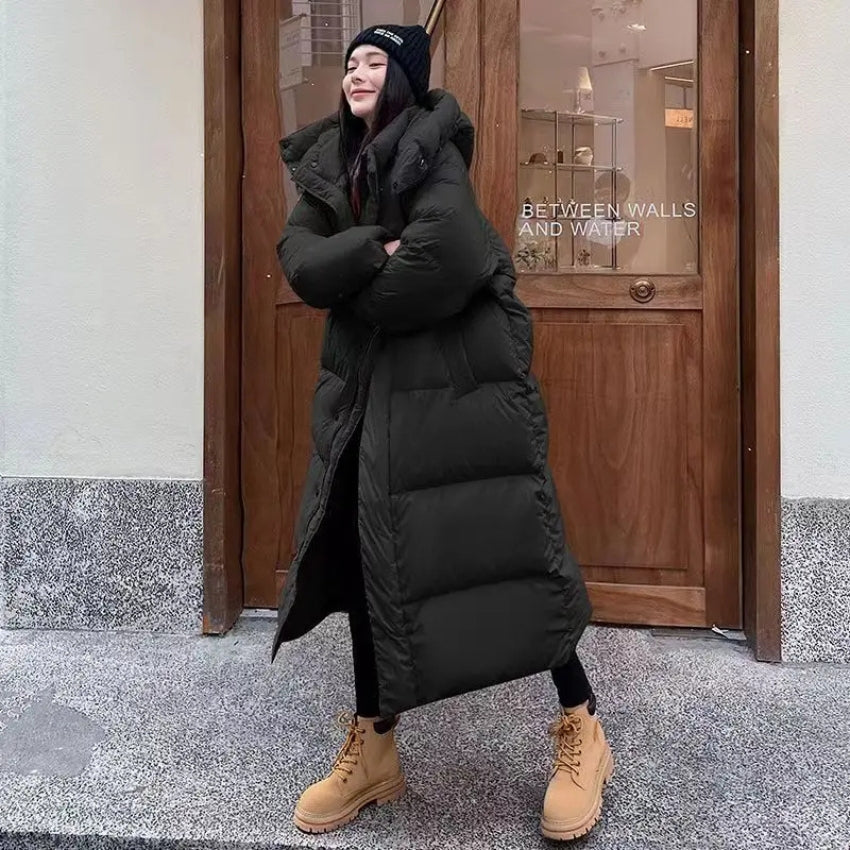 Ladies Long Winter Jacket | Comfortable and Warm