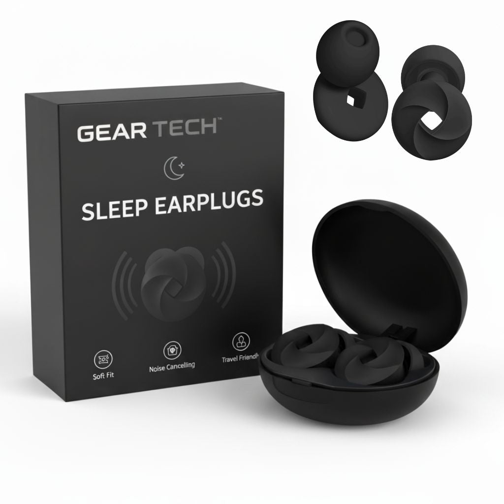 Noise-Reducing Sleep Ear Plugs with 33 dB Protection for All-Night Comfort