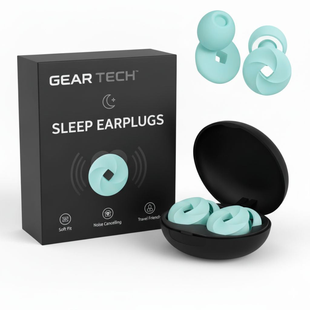 Noise-Reducing Sleep Ear Plugs with 33 dB Protection for All-Night Comfort