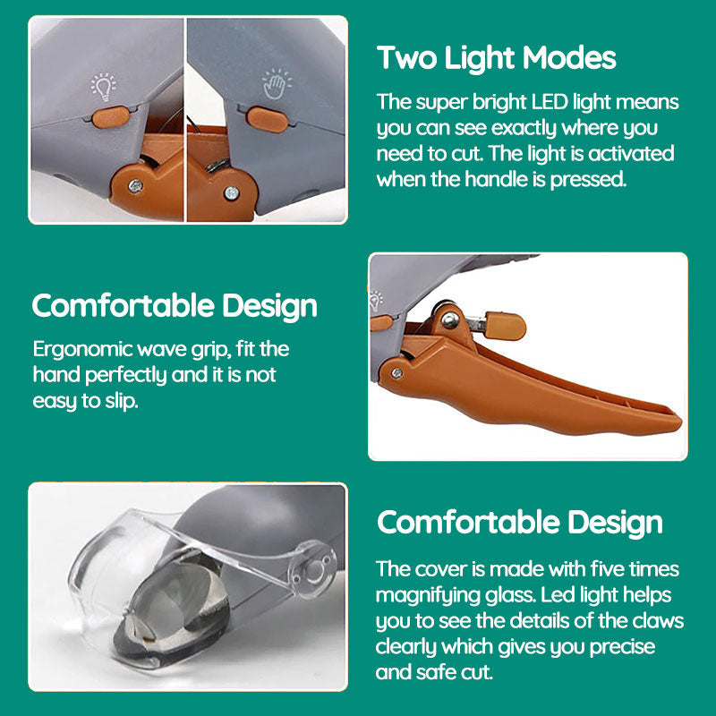 Intelligent Quick-Sensing Nail Clippers for Pets