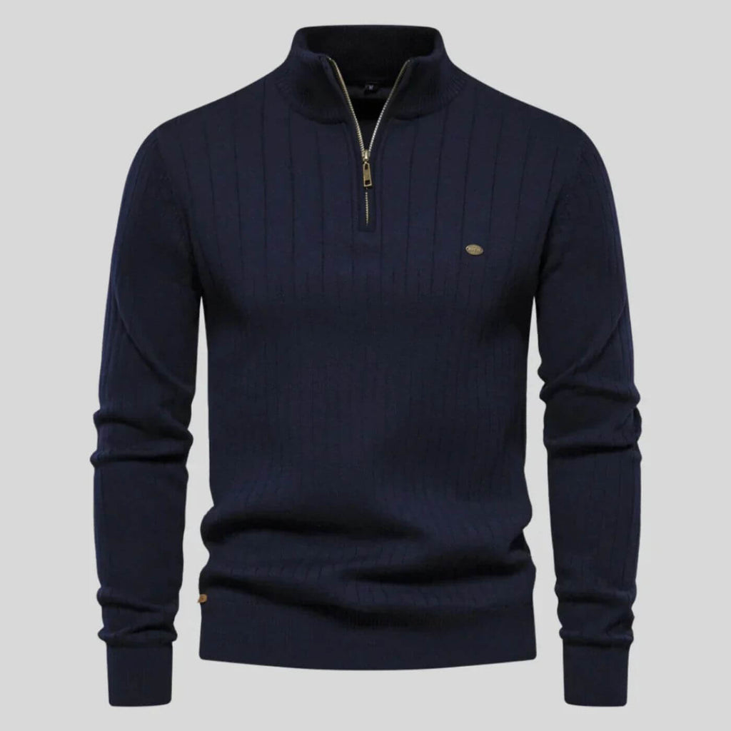 Men's Comfortable Sweater | Zipper