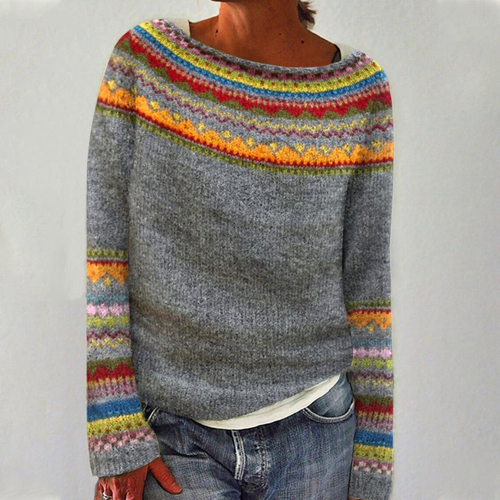 Women's Warm Knit Sweater | Long Sleeve