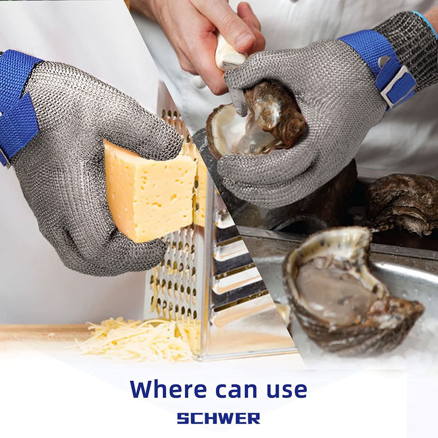 High Cut-Resistant Stainless Steel Safety Gloves