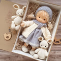 Handcrafted Cotton Doll for Imaginative Play