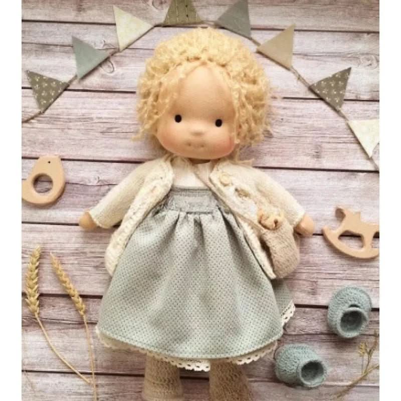 Handcrafted Cotton Doll for Imaginative Play
