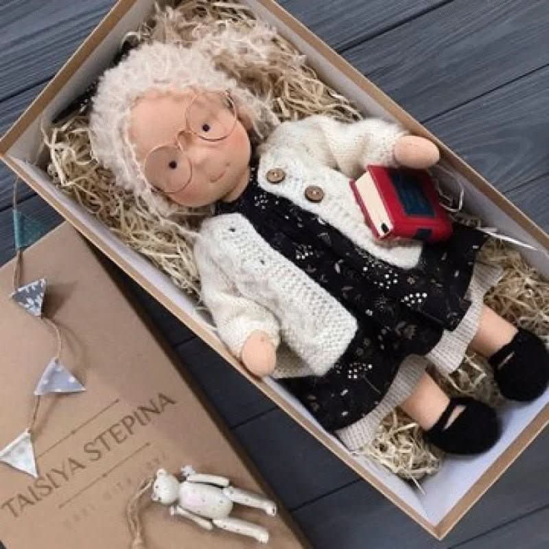 Handcrafted Cotton Doll for Imaginative Play