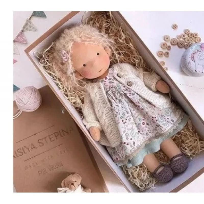 Handcrafted Cotton Doll for Imaginative Play