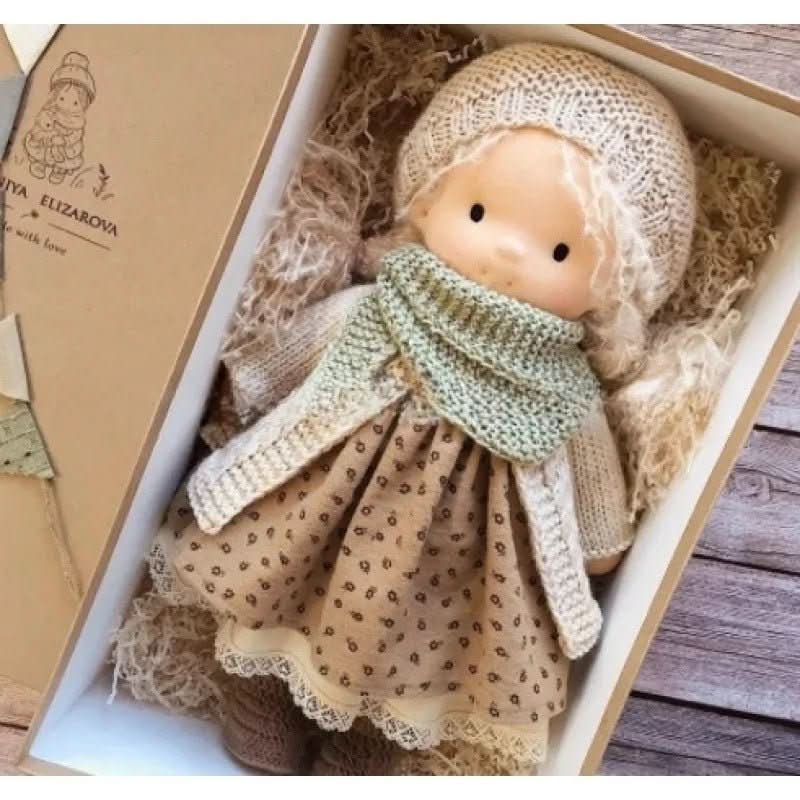Handcrafted Cotton Doll for Imaginative Play
