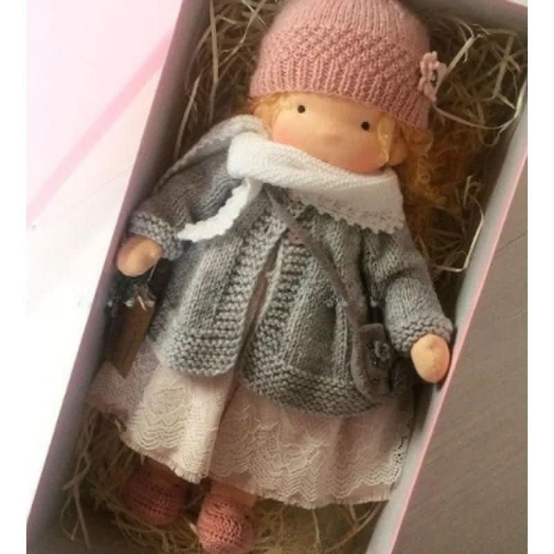 Handcrafted Cotton Doll for Imaginative Play