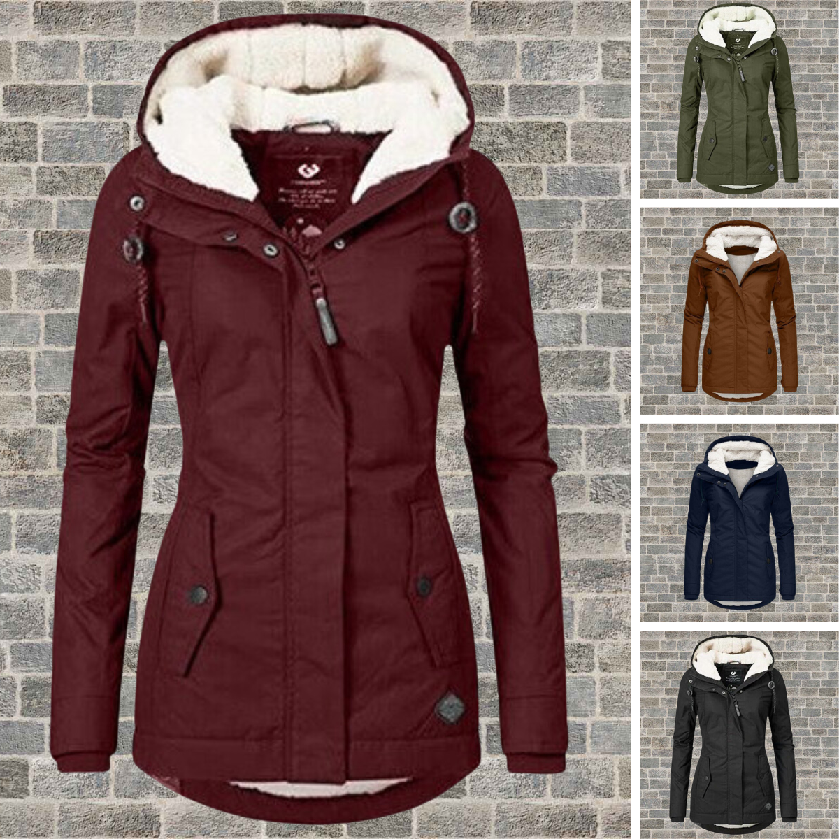 Women's Warm Winter Jacket | Long