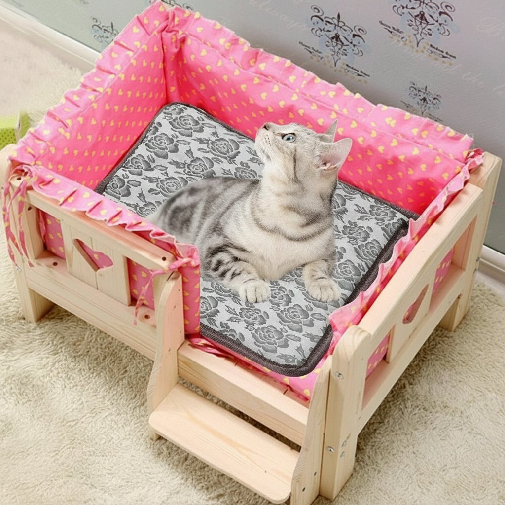 Temperature-Controlled Waterproof Electric Heating Pad for Pets