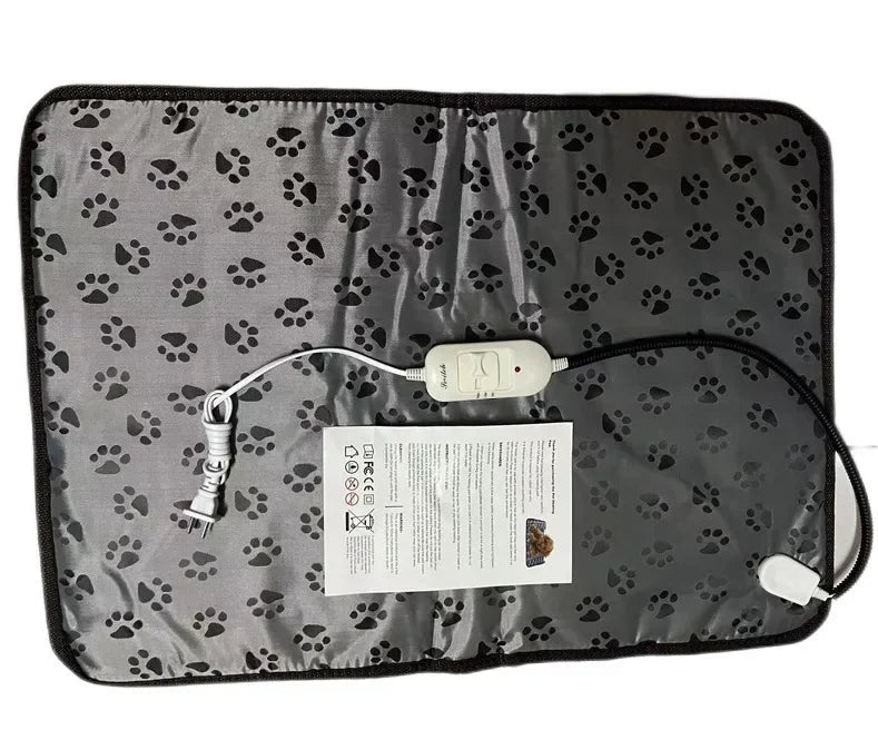 Temperature-Controlled Waterproof Electric Heating Pad for Pets