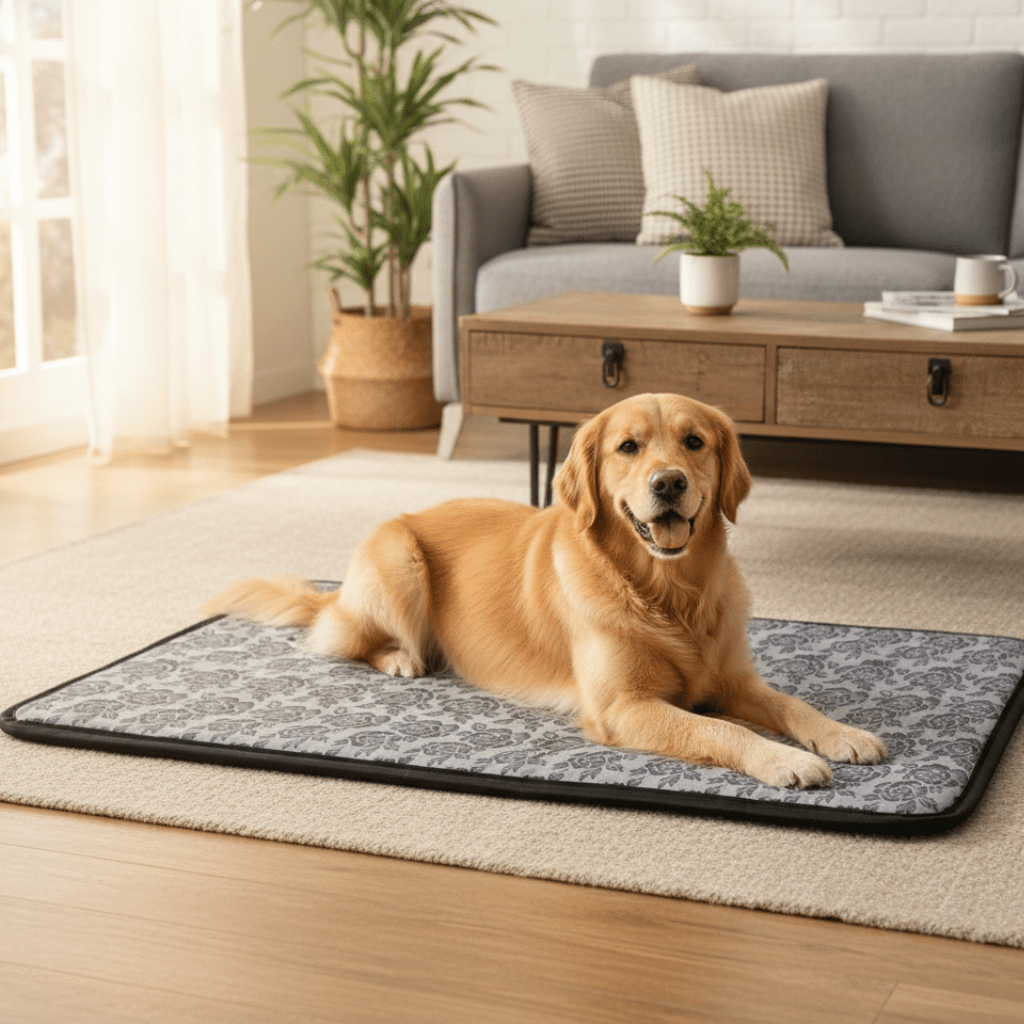 Temperature-Controlled Waterproof Electric Heating Pad for Pets