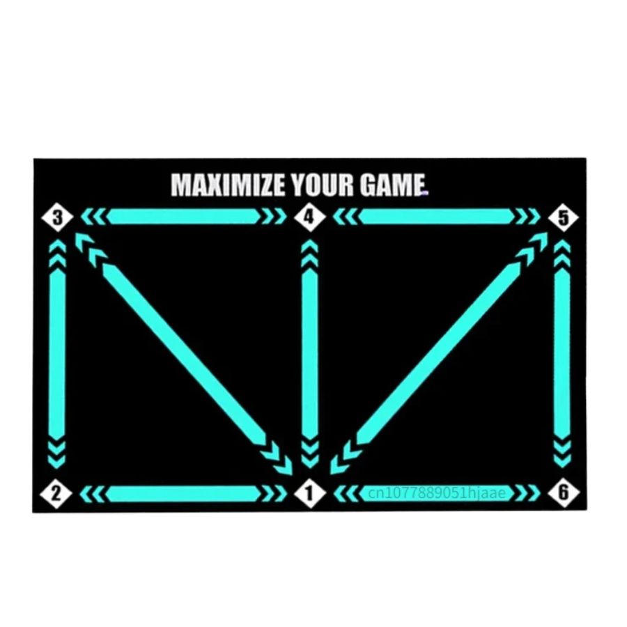Elite Football Training Mat and Video Coaching System