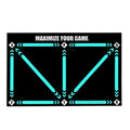 Elite Football Training Mat and Video Coaching System