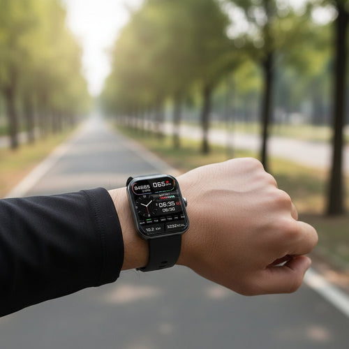 Health Monitoring Watch – Non-Invasive Blood Sugar Measurement and Real-Time Vital Signs Tracking