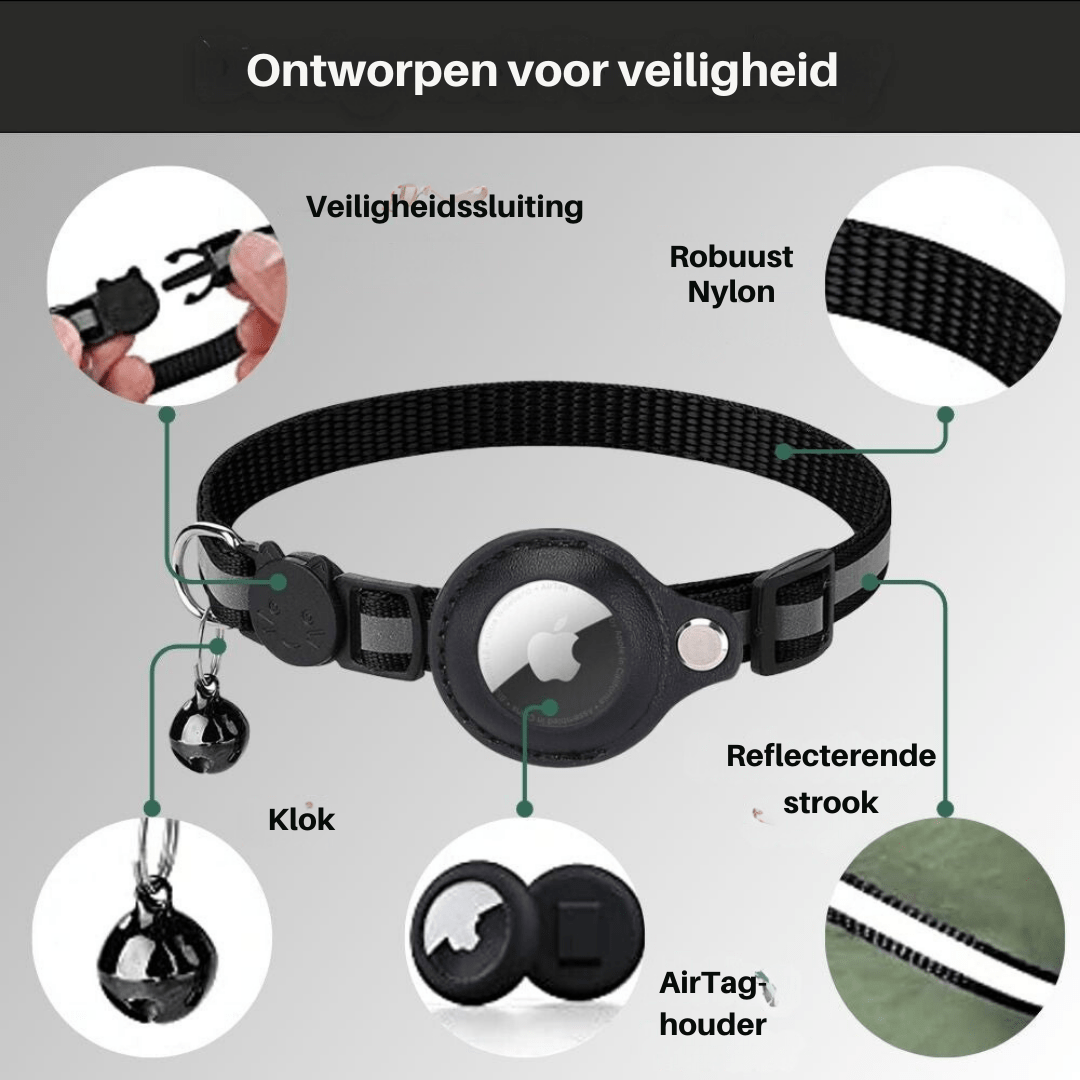 Cat Safety and Visibility GPS Tracker Collar