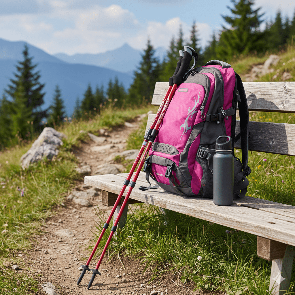 Versatile Trekking Poles for Improved Stability and Comfort