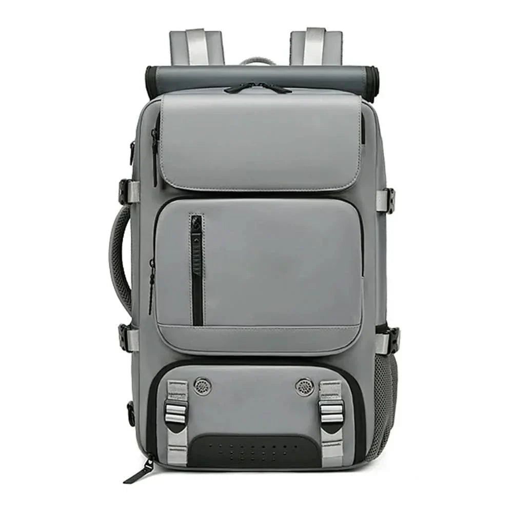 Spacious Waterproof Travel Backpack with USB Charging Port
