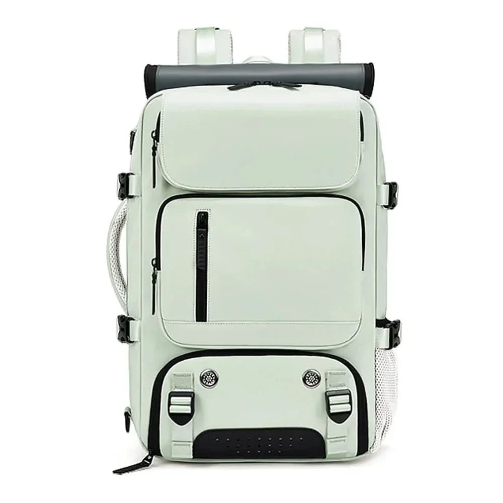 Spacious Waterproof Travel Backpack with USB Charging Port