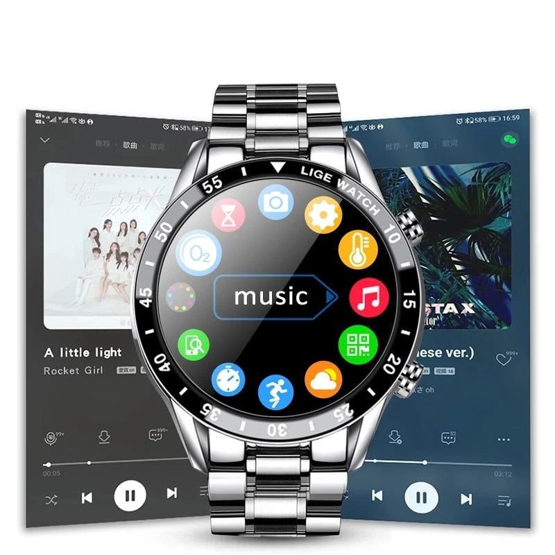 Chic 4G Smartwatch - Sleek Connectivity and Calling Capabilities