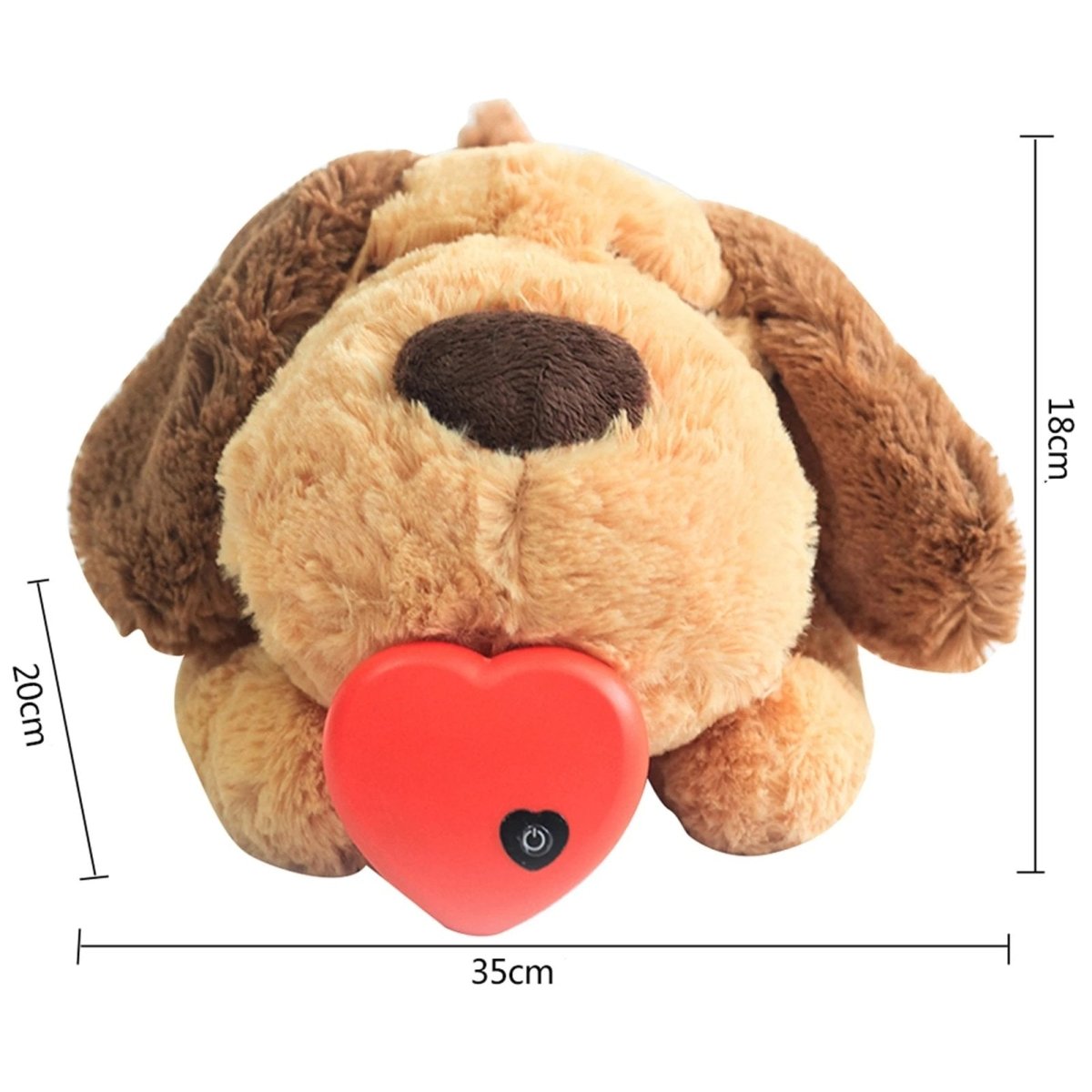 Heartbeat Plush Toy for Calming Puppies
