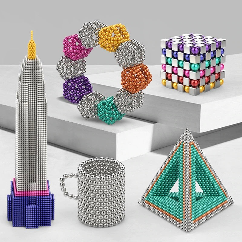 Magnetic Building Set - Mini Magnetic Balls for Creative Construction