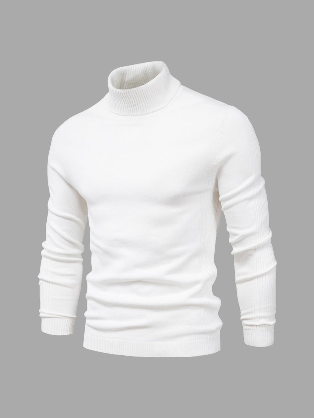 Men's Short Turtleneck Sweater | Washable